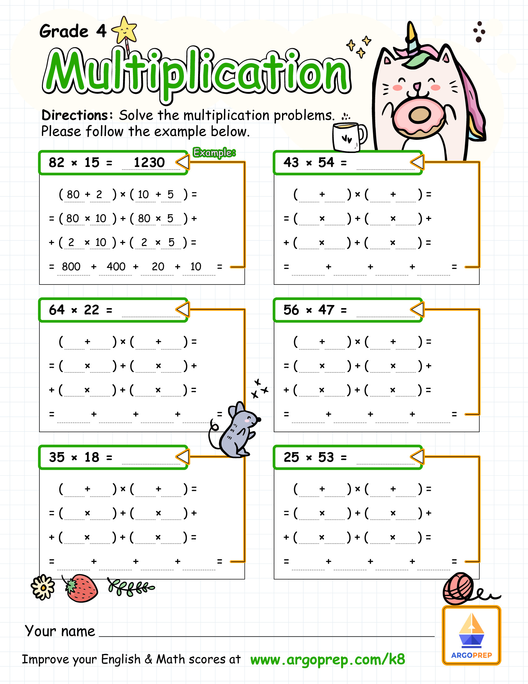 Multiplication with UniKitty