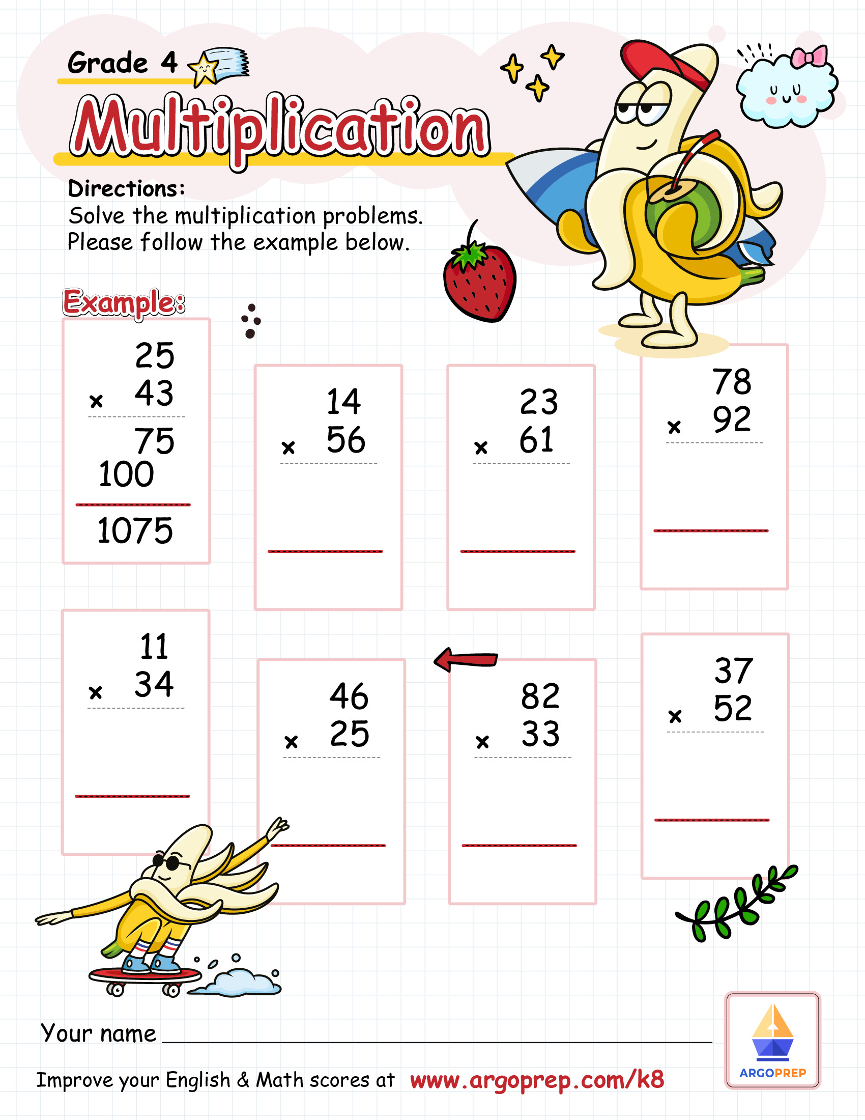 Multiplication is Bananas