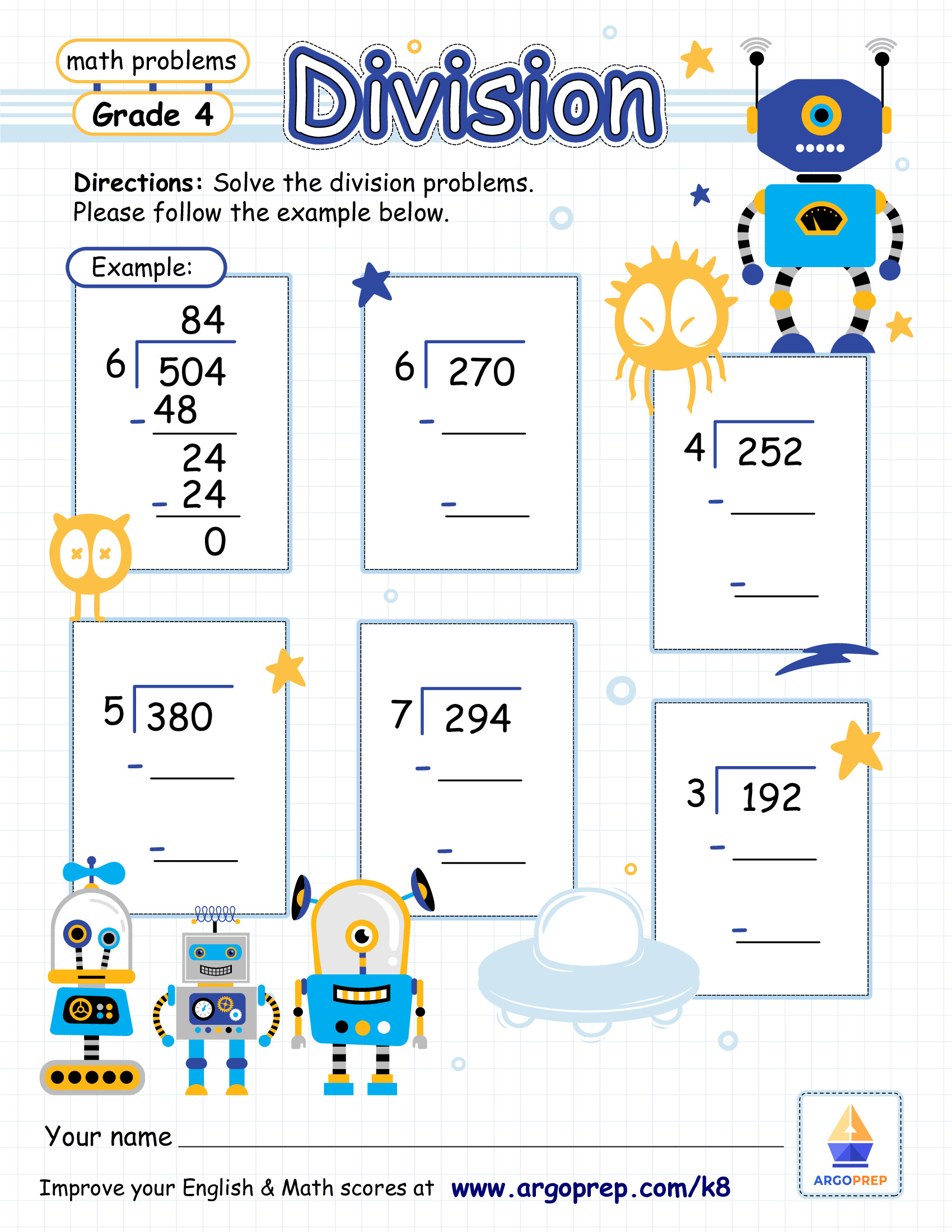 Robot Friends' Division Race