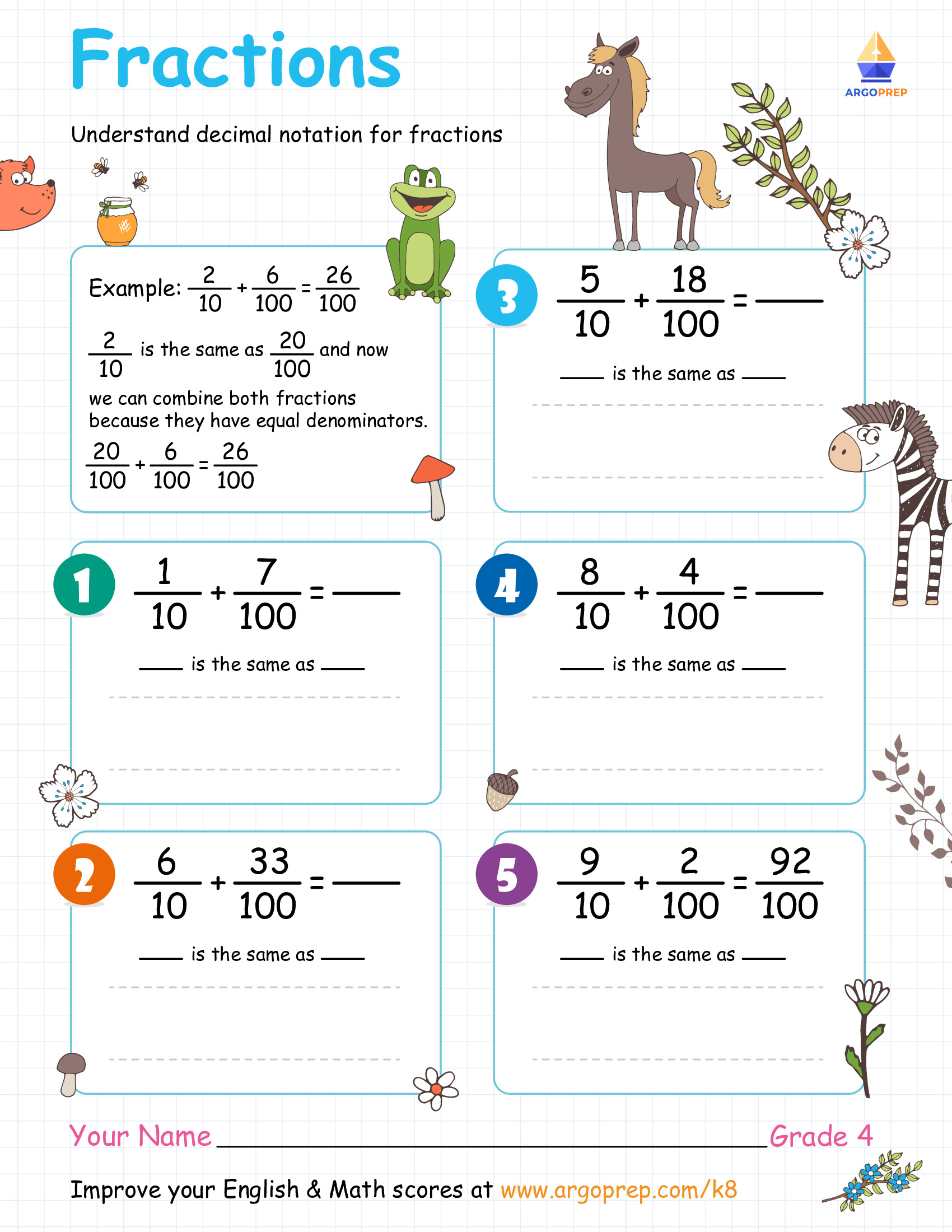 Wild About Decimal Notation for Fractions