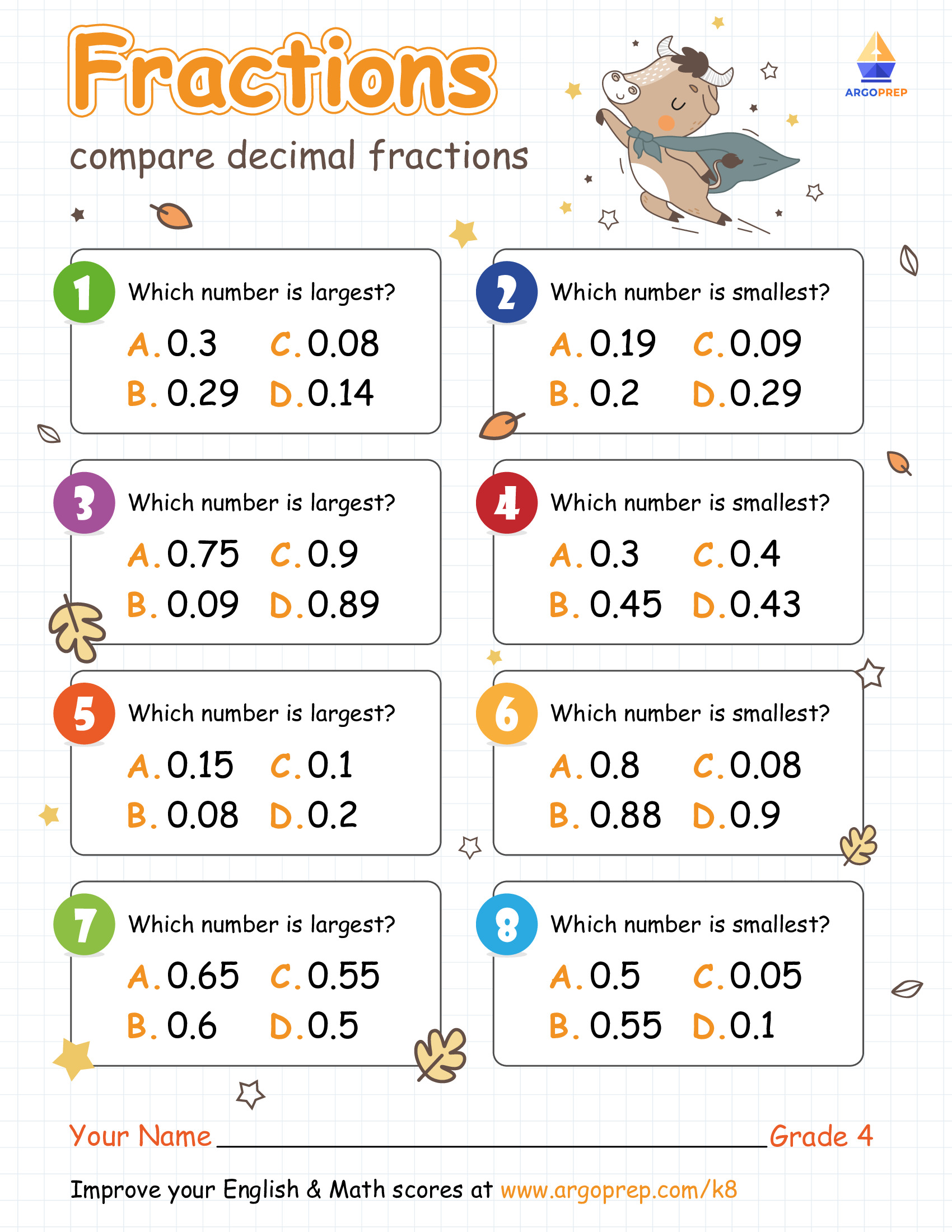 Leaping Large Fractions