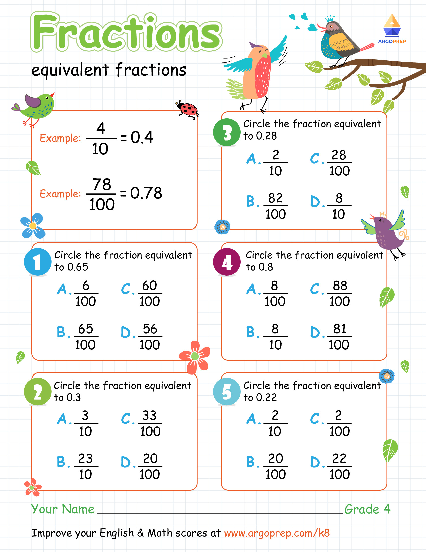 Flying From Decimal to Fraction