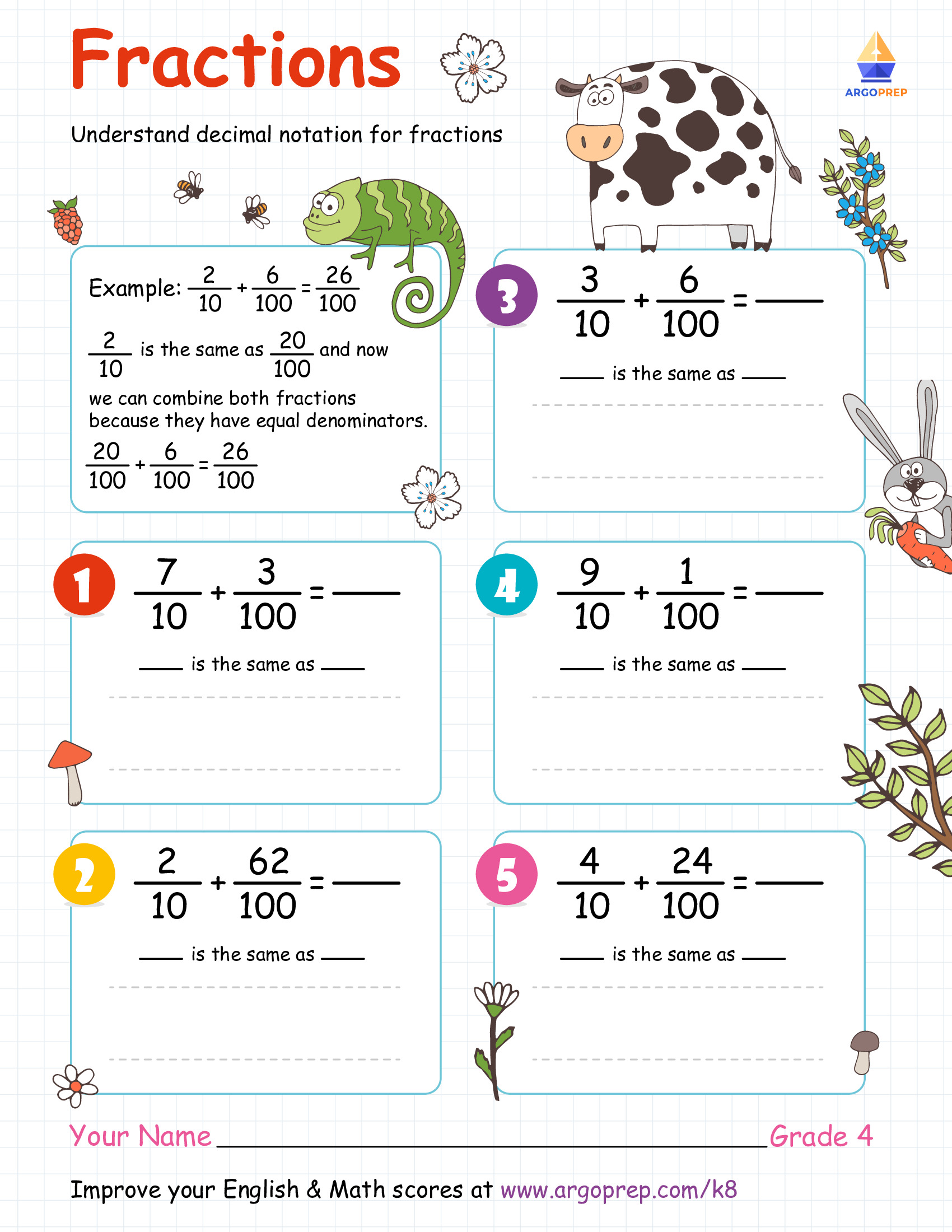 Friendly Fractions
