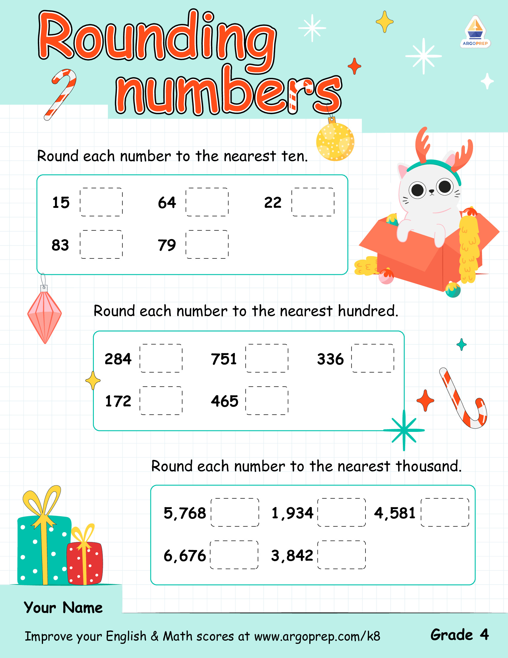Rounding with Rudolph the Kitty