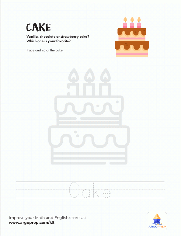 Cake Tracing