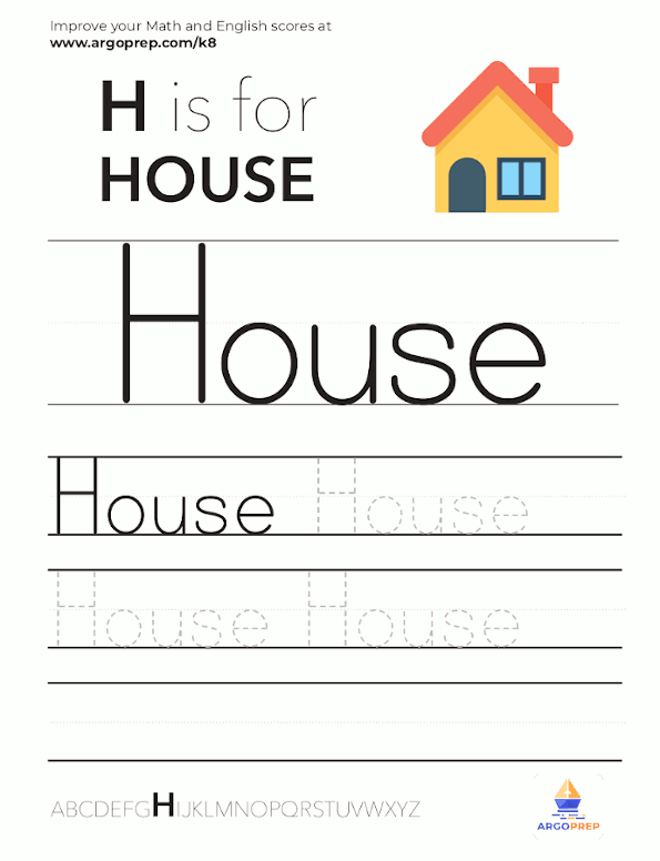 Trace the word “House”