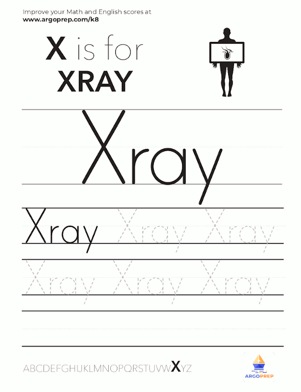 Trace the word “Xray”