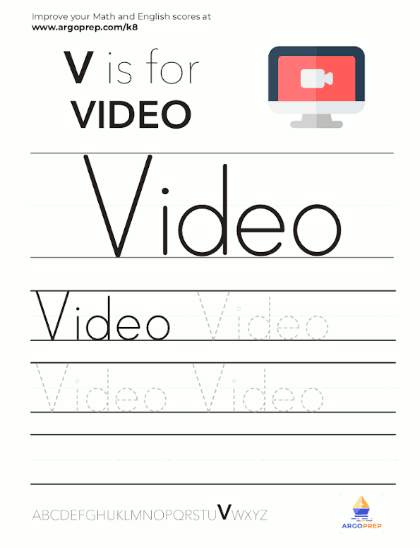 Trace the word “Video”