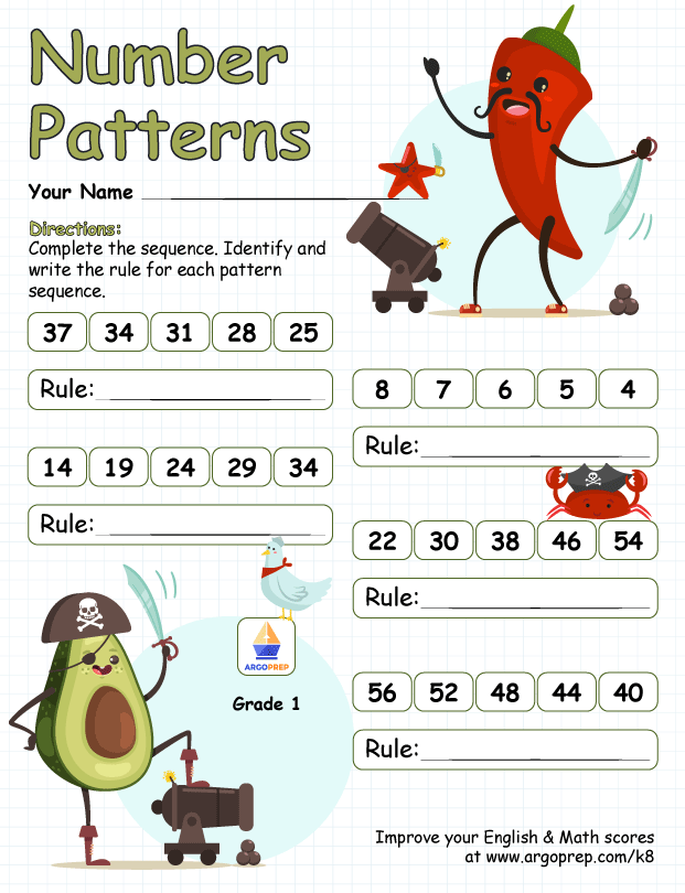 Pirates Red Pepper Patterns