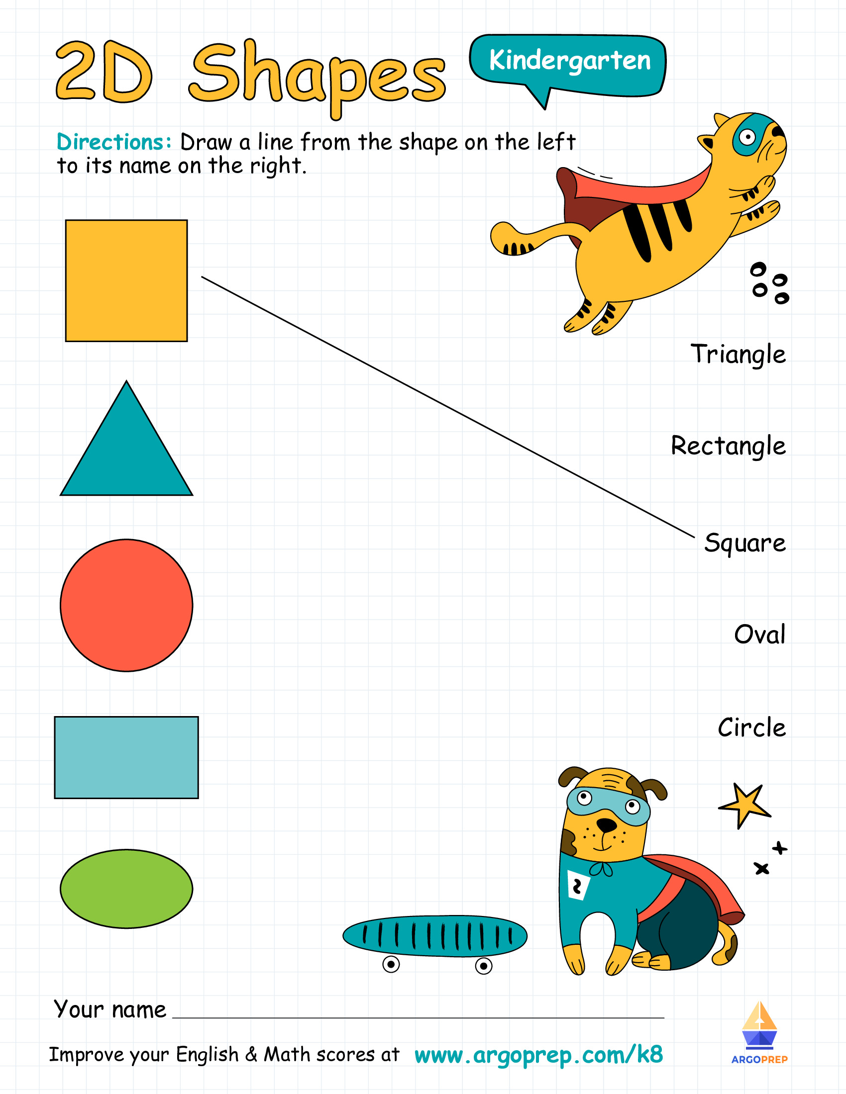 Come Meet the 2D Shapes